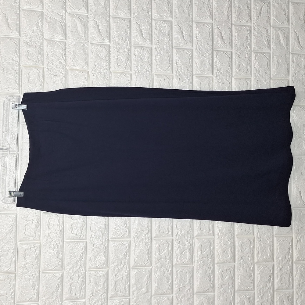 RALPH LAUREN Navy Maxi Skirt